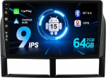 9-tolline IPS autoraadio Android 14 jaoks Jeep Grand Cherokee WJ 1998-2004 Tagantj&auml;rgi kaamera Carplay/Android Car/GPS/DAB/WiFi/BT5.0/USB/MirrorLink/SWC/RDS-2G+32G