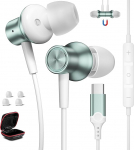 USB C k&otilde;rvaklapid Google Pixel 9 Pro 8a 8 7a 6a, magnetilised USB C k&otilde;rvaklapid juhtmega C-t&uuml;&uuml;pi k&otilde;rvaklapid mikrofoniga iPhone 16 15 Pro Max Samsung S25 Ultra A55 A16 A35 S24 Ultra jaoks