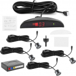 aqxreight - Parkimisseire andur Parkimisradari monitor DC 12V auto tagurdav tagasis&otilde;idutuvastusandur 4 anduriga