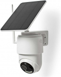 Nedis SmartLife Outdoor Camera | Wi-Fi | Full HD 1080p | Pan Tilt | IP65 | Max. Battery Life: 5 Months | Cloud Storage (optional) / microSD (not included) | 5 V DC | with Motion Sensor