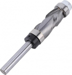 Luocute Hartmetall-Unterdr&uuml;cker-Schneid-Router-Bit 1/4 Schaft, Oberer , 2 2 Fl&ouml;te 1/2in-Schneid-Dia, 1-Zoll-Schneidel&auml;nge Spirale nach Oben nach Unten Muster Vorlage Flush