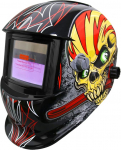 Zorax Auto Darking Schwei&szlig;helm (Hammer), gro&szlig;e Sicht, solarbetrieben und batteriebetrieben, Schleiffunktion, DIN9~13 Schatten, Sicherheitsausr&uuml;stung