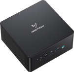 MINIS FORUM UM890 Pro Mini PC - AMD AI Ryzen 9 8945HS, 8 C/16 T, Radeon 780M GPU, 32GB DDR5 RAM, 512GB M.2 SSD, HDMI 2.1, DP 1.4, 2xUSB4, 4xUSB3.2, Oculink, 2xRJ45 2.5G, Wi-Fi 6E & BT 5.210.