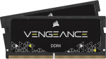 Corsair CMSX16GX4M2A2666C18 Vengeance 16 GB (2 x 16 GB) DDR4 2666 MHz 204 Pin SODIMM Performance Notebooki m&auml;lukomplekt - must