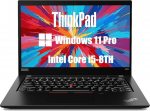 Lenovo Thinkpad X390 Business Laptop, 13,3-tolline FHD (1920 x 1080), Intel Core i5-8265U, 8 GB DDR4 RAM, 256 GB SSD, jaapani QWERTY klaviatuur, Windows 11 Pro (renoveeritud)