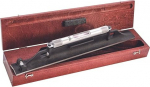 Starrett 98Z 18 Maschinisten 'Level koos maapinnal&auml;hedase piigiga ja pudeliga Poleeritud Double Plumb / Cross Test Vial s&uuml;gisel, 18 tolliga