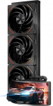 TR-Thermalright Rainbow Vision 360 Turbo ARGB Black vedelikujahuti, 6,67-tolline 3D vikerkaarekraan, 2400 x 1080 resolutsiooniga magnetiline, 360 mm Aio, AM5, LGA1851/1700 jaoks