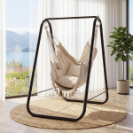 Hammock tool koos seista, Raske Swing rippuv tool, vastupidav Hammock Swing tool, lihtne kokku panna, veranda, aed, terrass, &otilde;uealal