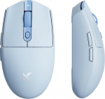 MCHOSE G3 Kabellose Gaming-Maus, 26 000 DPI, 8K-Abrufrate, 650 IPS, Leichtgewicht 64 g, 8 Programmierbare Tasten, Esports Gaming-M&auml;use BT 5.0/2,4 G/USB-C, 170 h aku, Windows / Mac /Xbox Serie-Blau