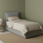 Talamo Italia - Carla &uuml;heinimesevoodi, 100% Made in Italy, eesmine avaus, sobib madratsile 90 x 200 cm, Hall