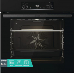 Gorenje BPS 6737 E02B sisseehitatud k&uuml;psetusahi, 77 liitrit, p&uuml;rol&uuml;&uuml;s, kuuma&otilde;hk, ExtraSteam, &otilde;rn sulgemine ja avamine, AirFry, PerfectGrill, PizzaMode 300&deg;C, ChildLock, must