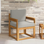 Moderne Outdoor Sofagarnitur aus langlebiger Akazie als Gartenm&ouml;bel Set Akazienholz f&uuml;r eine Moderne Garten Sofagarnitur aus Massivholz Akazie