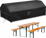Katte &otilde;lletentide komplekt 220 x 120 x 75 cm Ilmastikukindel, raskeveokate 420D kaitsev kate &Otilde;lletentide komplekt &Otilde;lletabeli komplekt Telkide komplekt &Otilde;lletabeli tuulekindel UV-kindel