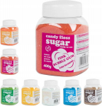 MIX Colorful flavored sugar for cotton candy SET 8x 400g