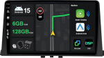 Cadley 10.1-tolline [6+128G] Android 15 autoraadio Citroen Berlingo 2018-2020 jaoks koos Navi Octa Core'iga [Sisseehitatud CarPlay/Android Car/DSP/peegel Link/GPS Navi/360 Camera/Bluetooth 5.0/WiFi/USB