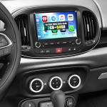 SIXWIN 2+64G Android 13 Carplay Android autoraadio Fiat 500L 2013-2018, 7-tolline puuteekraan koos WiFi GPS Bluetooth USB FM RDS EQ Radio Mirror Linkiga