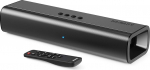 MAJORITY Naga 40 Soundbar TV-seadmetele, Bluetooth Soundbar PC, 80 W 2.0 k&otilde;lar telerile, HDMI ARC, 40 cm seinale paigaldatav mini helibaar, v&auml;ike, k&otilde;larite helis&uuml;steem koos kaugjuhtimispuldiga