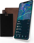 HH-Tech Smartcard f&uuml;r Apple iOS-Ger&auml;te, Smart Tracker, Artikelfinder, austauschbarer Akku, verfolgen Sie einfach Ihre Brieftasche, Tasche, Koffer und mehr mit Apple Find My