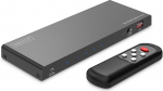 DIGITUS DS-55335 HDMI Switch 4x1 - 4 in 1 Out - UHD 8K/60Hz HDTV: 7680 &times; 4320p - HDCP 2.3 & HDMI 2.1 - HDR, CEC, Deep Color, DTS, Dolby Digital, LPCM - telerile, monitorile, PS5, PS4, Xboxile