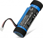 CELLONIC, aku k&otilde;laritele, mis &uuml;hildub Teufel Boomster Go INR18650-1S2P-5P (3,7 V, 2600 mAh)