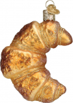 Vana Maailma J&otilde;ulud Croissant klaasist j&otilde;ulupuu ornament