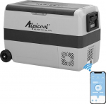 Alpicool T50 50L kompressoriga jahutusboks 12 V kaasaskantav k&uuml;lmik elektriline s&uuml;gavk&uuml;lmik v&auml;ike s&uuml;gavk&uuml;lmik auto telkimiseks, veoauto, paadi ja pistikupesa USB-pordiga, -20&deg;C kuni 20&deg;C, -20&deg;C kuni 20&deg;C