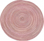 Pestavad taldrikud, 4 taldrikut, 38 cm PVC taldrikud, kuumakindlad, mittelibisevad, taldrikud k&ouml;&ouml;ki, s&ouml;&ouml;gilauda, hotelli (roosa)