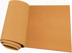 Roll Cork, Natural Cork Board, Cork Board, Cork Floor Tiles, Impact Sound Insulation, 6 mm 8 mm Thick, For Office Home School Craft Supplies, Brown (Color : Thick 6mm, Size : 0.6mx4m(2ftx13.1ft))
