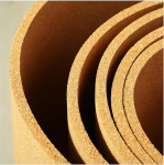 Cork Roll Cork, Cork Board for Office, High Density Cork Floor Tiles, Impact Sound Insulation, 6 mm 8 mm Thick, for Floor, Home Board, Corner, Wall Line, Brown (Colour: Thick 8 mm, Size: 0.8 m x 2.5 m