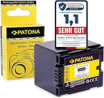 PATONA CGA-DU14 CGR-DU14 aku 1400mAh asendusaku, mis &uuml;hildub Panasonic NV-GS10 GS17 GS21 GS22 GS24 GS26 GS27 GS28 GS29 GS30 GS33 GS35 GS37 GS40 GS44 GS47 GS50 GS55 GS57 GS58 GS60 CGA DU14 CGADU14ga.