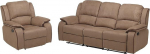 Vente-unique Relax 3+1 diivanikomplekt Microfibre Taupe Hernani