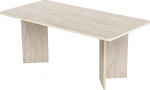 Elegantne s&ouml;&ouml;gilaud, 180 x 90 x 75 cm, travertiini v&auml;rvi | 100% melamiiniga kaetud puitlaastplaat, 25 mm paksus, kaasaegne marmorist disain, vastupidav 70 kg kandev&otilde;imega, sobib ideaalselt stiilsesse s&ouml;&ouml;gisaali.