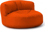 Lumaland Outdoor Bean Bag, Lounge Round Bean Bag Diivan, 320L t&auml;itmine, 90x50cm, oranž