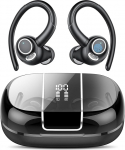 Bluetooth k&otilde;rvaklapid Sport, k&otilde;rvaklappide juhtmevabad Bluetooth 5.3 k&otilde;rvaklappidega, Hi-Fi stereoheli, 48 tundi k&otilde;rvaklapid 4 ENC m&uuml;ravastase mikrofoniga, IPX7 veekindlad k&otilde;rvaklapid, jooksmiseks