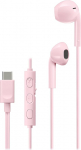 JVC HA-FR17UC-P Bud-type USB-C k&otilde;rvaklapid sisseehitatud DAC-iga v&otilde;imsa ja kristallselge heli, praktilise mikrofoni ja 3-nupulise kaugjuhtimispuldiga &auml;&auml;rmiselt kompaktses disainis (roosa)
