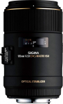 Sigma 105 mm F2.8 EX Macro DG OS HSM Lens (62 mm Filter Thread) for Nikon Lens Bayonet