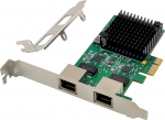 Kaheportiline 2,5GBase-T PCIe v&otilde;rguadapter RTL8125B 2500/1000/100Mbps PCI Express Gigabit Ethernet v&otilde;rguadapterkaart RJ45 LAN kontroller
