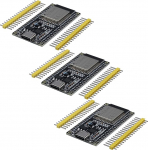 AZDelivery 3 x ESP-32 Dev Kit C Unsoldered NodeMCU moodulid WLAN USB-C &uuml;hendusega WiFi arendusplaat koos CP2102 (ESP8266 j&auml;reltulija mudel) &uuml;hildub Arduino'ga Koos e-raamatuga