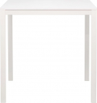 AVANTI TRENDSTORE - Grosseto s&ouml;&ouml;gilaud valge metallraami ja lamineeritud puidust lauaplaadiga Saadaval 2 erinevas suuruses LAP umbes 75x75x75cm