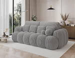 Krudox COT Modullo 03 3-kohaline pikendatav diivan 256 x 105 x 119 cm - voodikastiga diivan - diivan koos panipaiga ja padjadega - magamisfunktsiooniga diivan - v&auml;ljapandav diivanvoodi - kangas Modullo 03