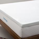 Linenspa 5cm Gel Memory Foam Mattress Topper with Zip Cover - Mattress Topper Super King (180 x 200)