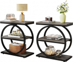 LITTLE TREE k&uuml;ljelaudade komplekt 2, hall k&uuml;ljelaud riiulitega, v&auml;ike diivanipoolne k&uuml;ljelaud elutuppa, kitsas &ouml;&ouml;kapp ja &ouml;&ouml;kapp mustade kahekordsete &uuml;mmarguste metalljalgadega