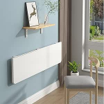 Wandmontierter Klapptisch - Drop Leaf Werkbank, Massivholz schwimmender Tisch f&uuml;r Home Office, K&uuml;che, Waschk&uuml;che, platzsparender Klapptisch (120 cm)