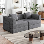 Modulaarne diivan, diivanvoodi koos unefunktsiooniga, pilves diivan, kondita diivan koos k&auml;etoe ja mitme hoiukambriga, erinevad DIY-kombinatsioonid, elutuppa (hall)