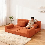 Generisch Diivanvoodi 160 cm lai, Diivanvoodi Small - kokkupandav diivanvoodi ja modulaarne diivan, eriti paks 17 cm - ideaalne k&uuml;lalistele ja igap&auml;evaseks kasutamiseks, modulaarne lamamistool ilma vedrustuss&uuml;dameta, m&auml;luvahuga