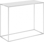 Moderner Konsolentisch mit rechteckiger Basis, Wandfl&auml;chen, seitlicher Flur, Eingangsbereich, Konsolentische f&uuml;r den Flur, schmaler Konsolentisch, moderner Stehtisch, schmaler Sofatisch mit