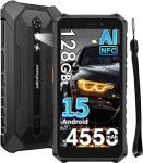 Ulefone Rugking 2 Pro v&auml;litingimustes kasutatavad mobiiltelefonid ilma lepinguta, 8GB + 128GB/2TB v&auml;litingimustes kasutatav nutitelefon Android 15, 13MP + 5MP, 5,45-tolline HD+, 4550mAh aku, IP68 veekindel mobiiltelefon, Dual SIM/4G/5G