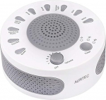[2018 Latest] Sleep White Noise Machine, 9 Soothing Natural Sounds Therapy for Baby, Insomnia, Sleeping Trouble, Seniors, Office Break etc.Rest Easily with Timer Options, USB or Battery Powered-White