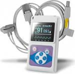 Pulox PO-650B beebi s&otilde;rme pulssoks&uuml;meeter koos v&auml;lise anduriga - SpO2 ja pulsi m&otilde;&otilde;tmine imikutel, v&auml;ikelastel ja lastel.