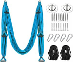 Aerial Yoga r&auml;tikuvarustus sisaldab 2 pikendusrihma ja katuse paigalduskomplekti Aerial Yoga r&auml;tik sensoorne kiikumine